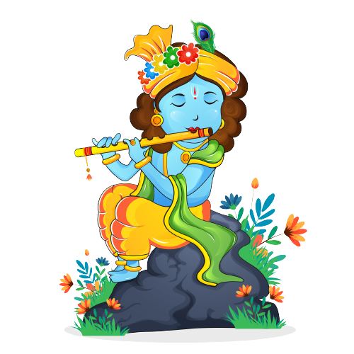 Krishna Sticker (3 of 8)