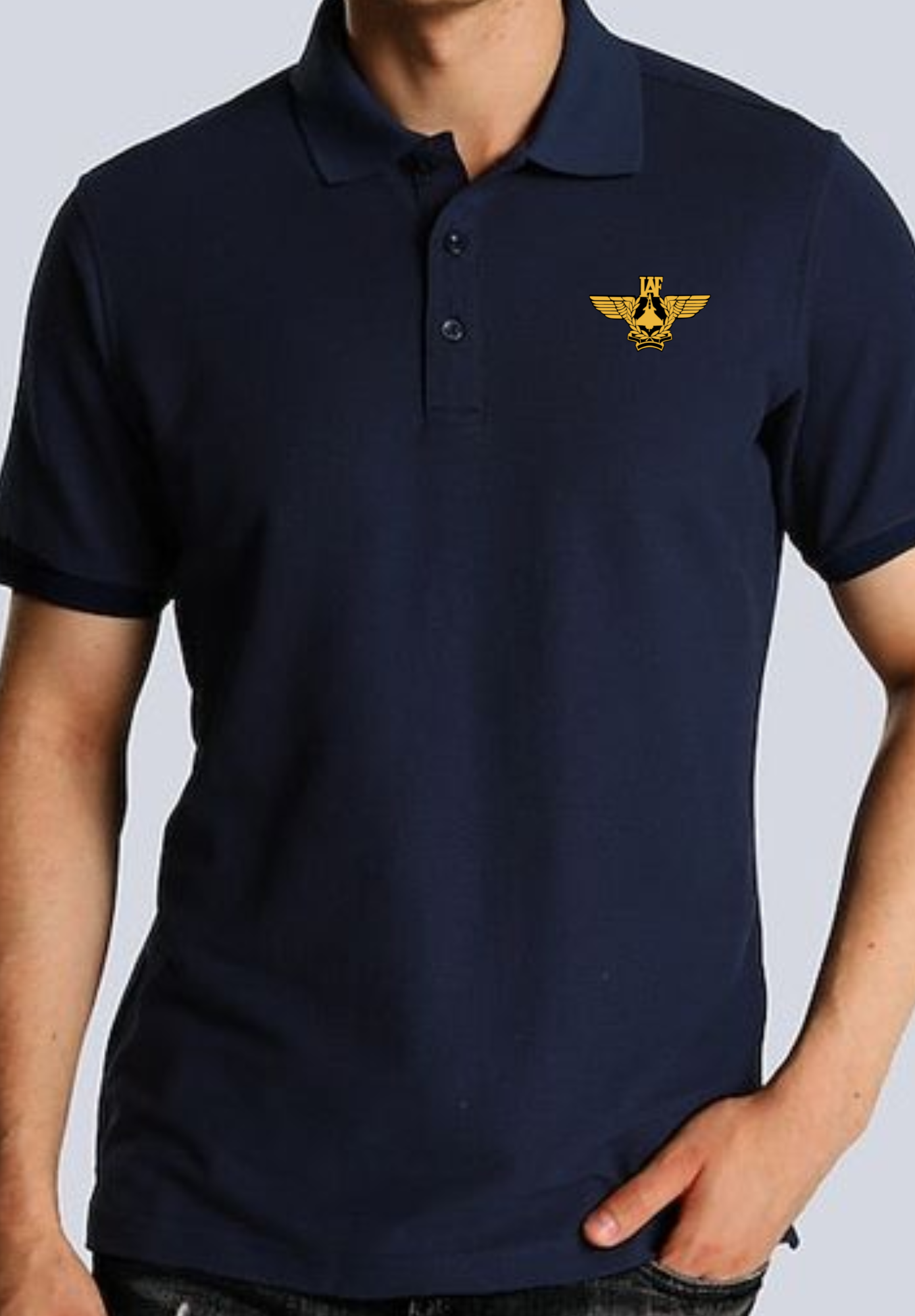 Indian Airforce Polo T-shirt