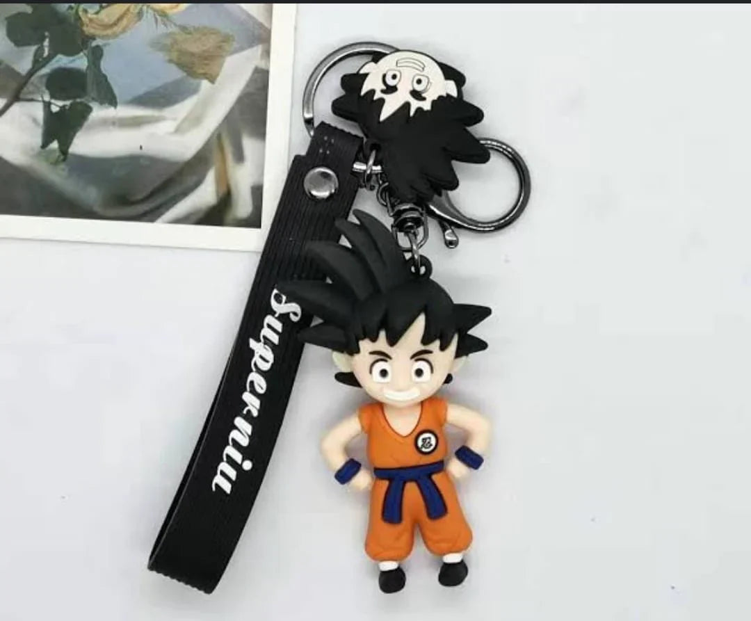 Goku Rubber Keychain