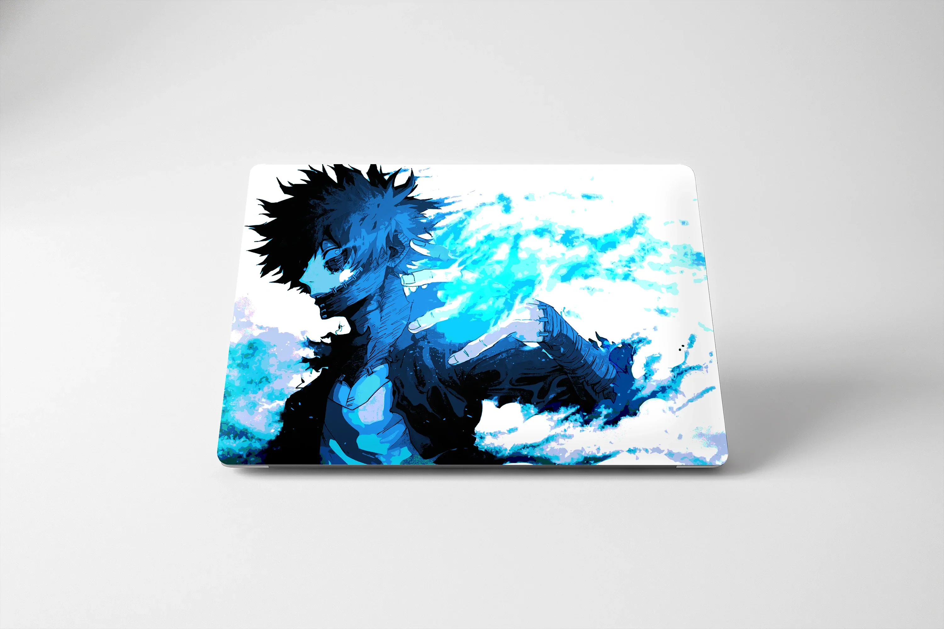 Frozen Heart with Hottest Flames Laptop Skin