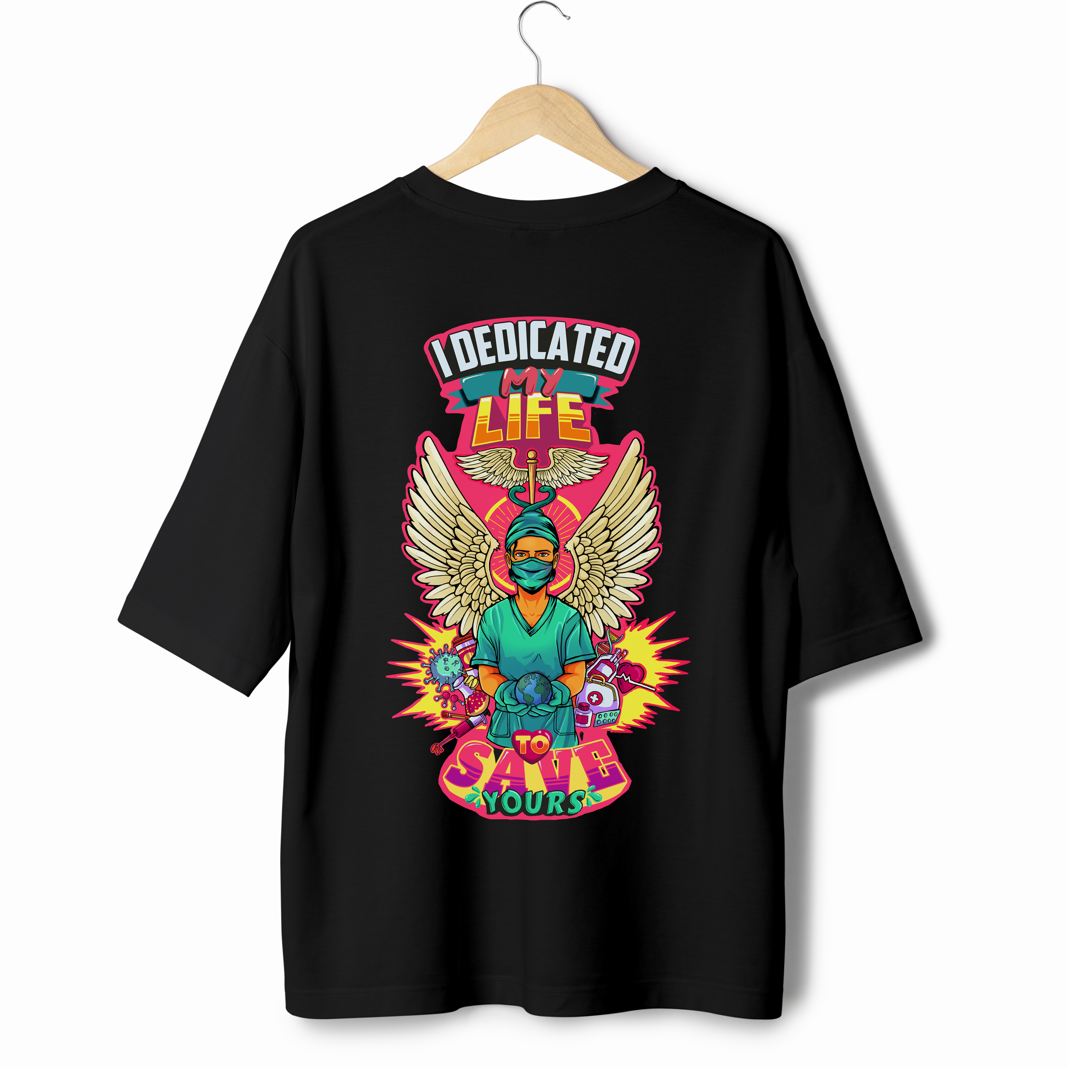 Healing Heroes Oversized T-shirt (Doctors Special Edition)