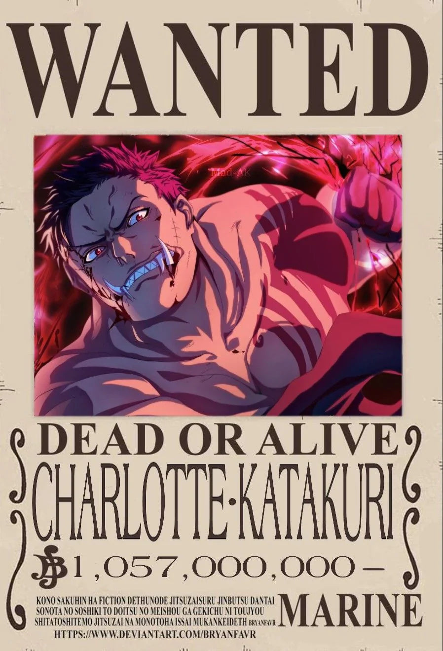Katakuri Wanted Poster