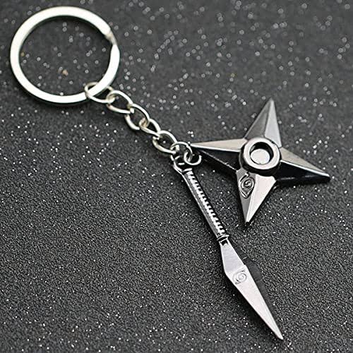 Double Shuriken Keychain