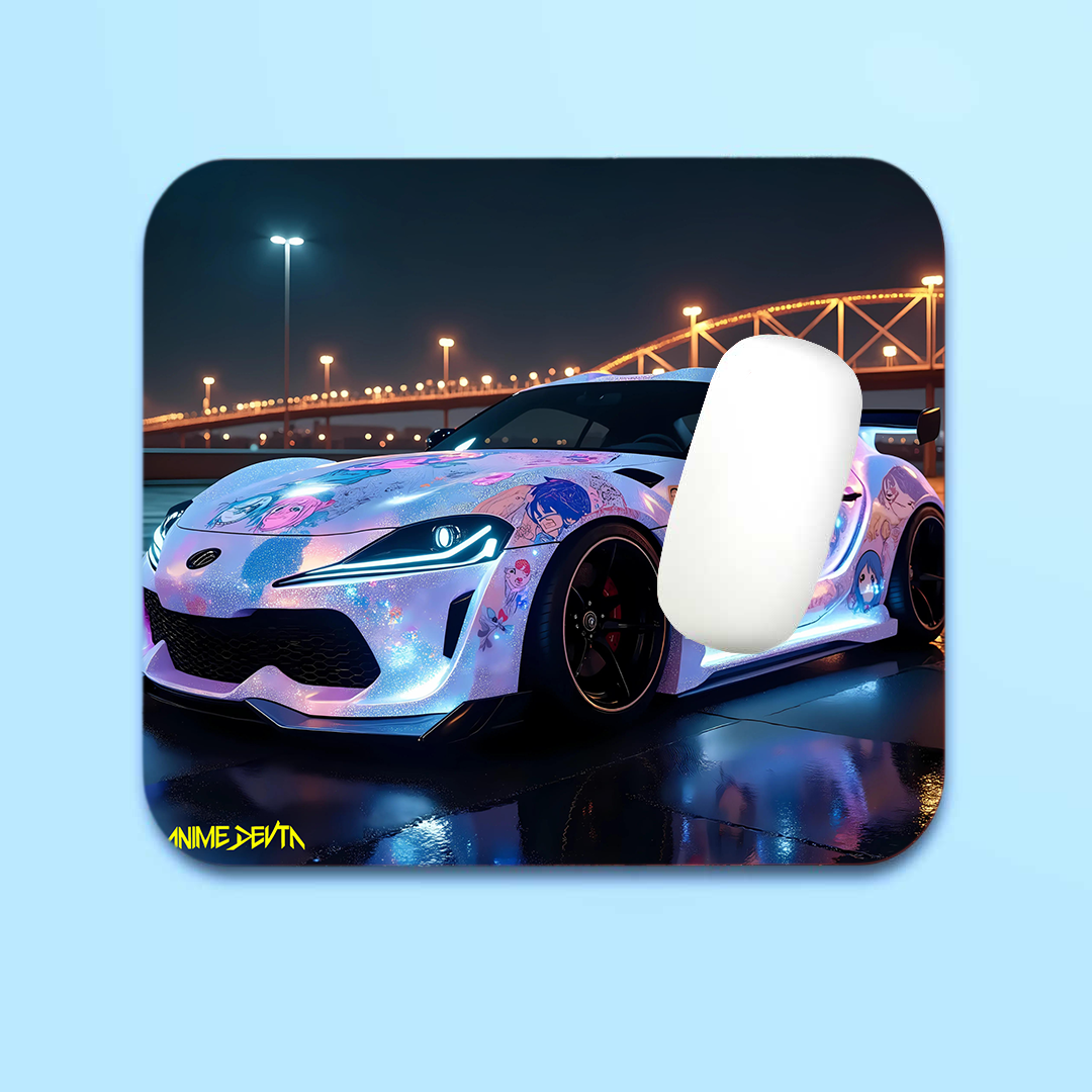 Turbocharged Racer Mouse Pad (7X9INCHES)