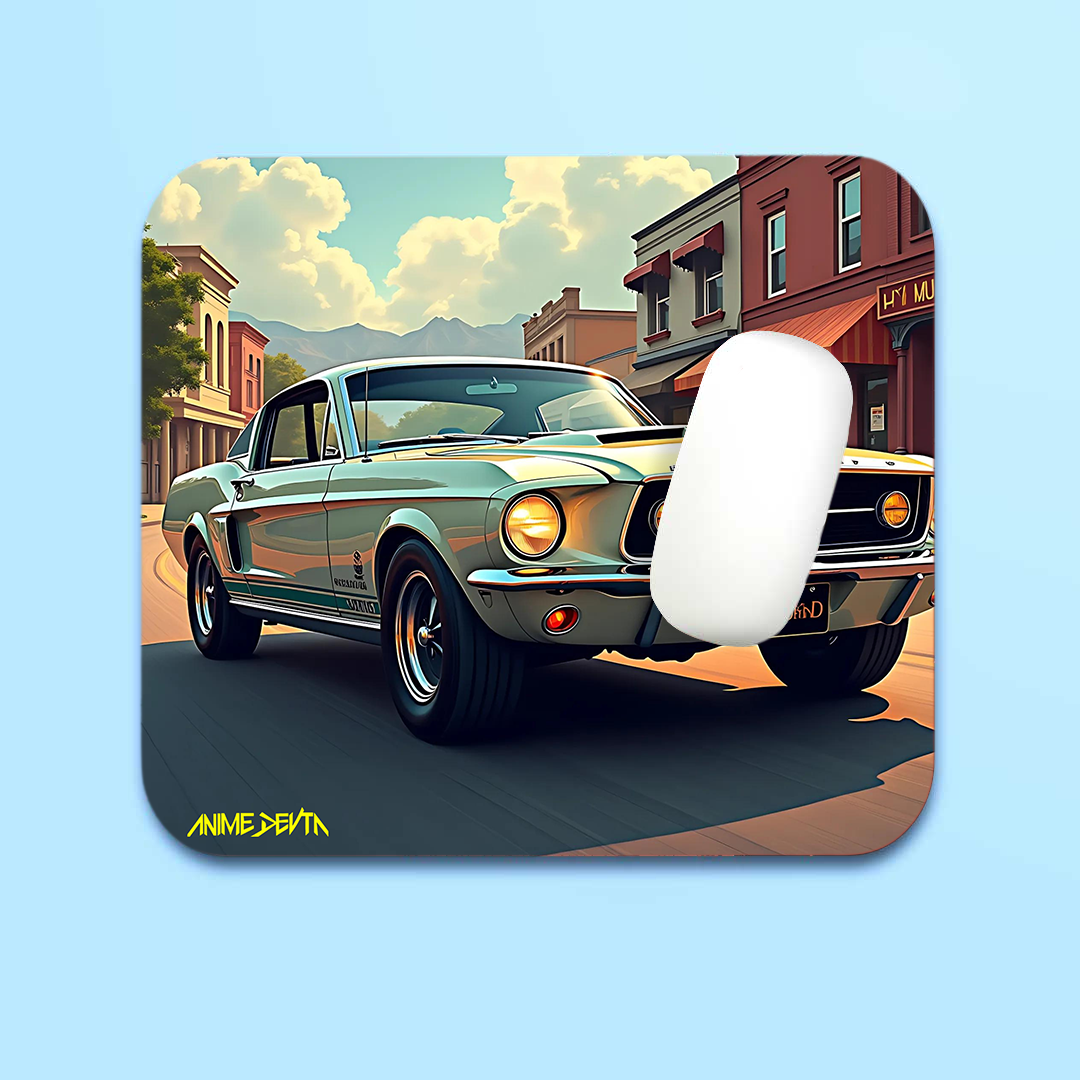 Retro Cruiser Mouse Pad (7X9INCHES)