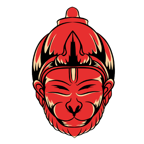 Lord Hanuman Sticker